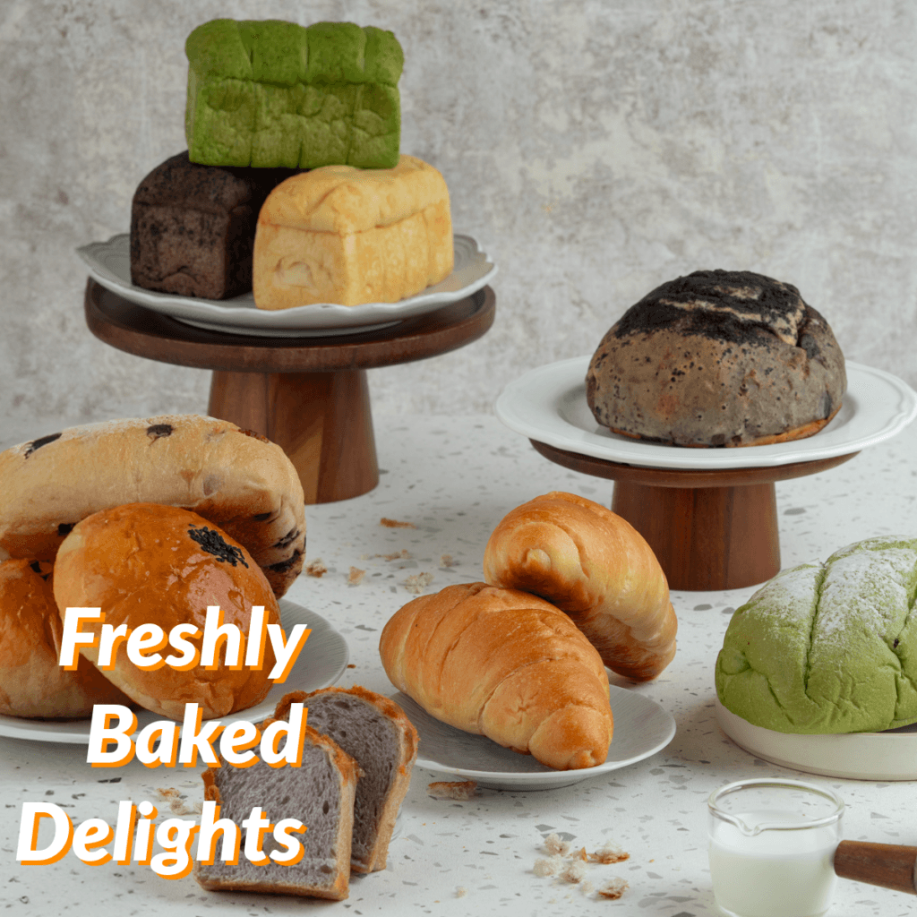 Freshly baked background